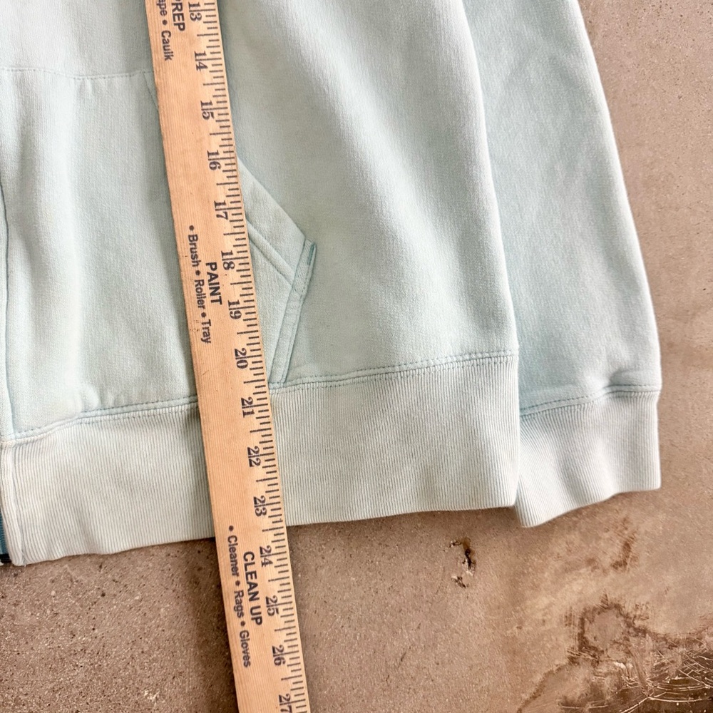 Vintage Y2K Hilfiger Spell Out Logo Pastel Blue Front Pocket Women’s Size XXL. - Picture 3 of 4
